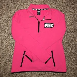 VS Pink Half ZIP